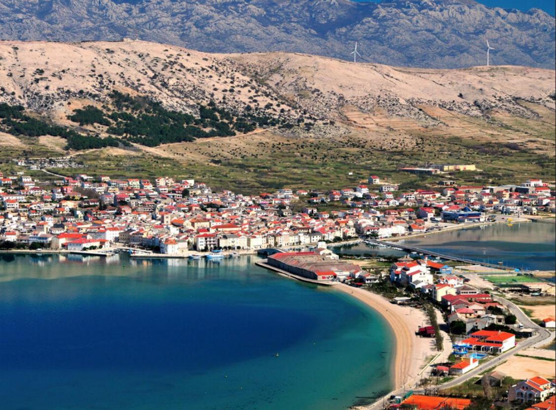 Family Hotel Zane Pag Town Exterior foto